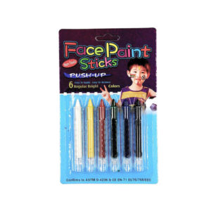 FACE PAINT STICKS -6 REGULAR COLOR) -600A