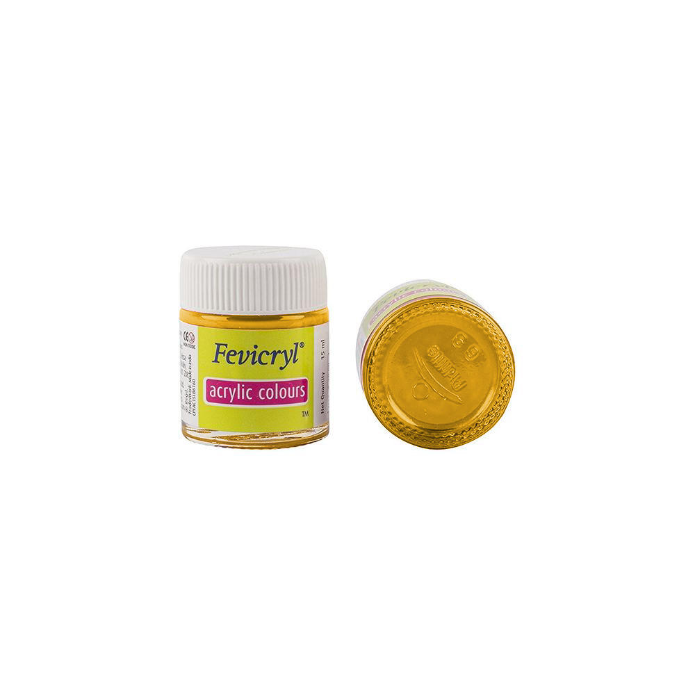 Fevicryl Acrylic Paint - Chrome Yellow (03)